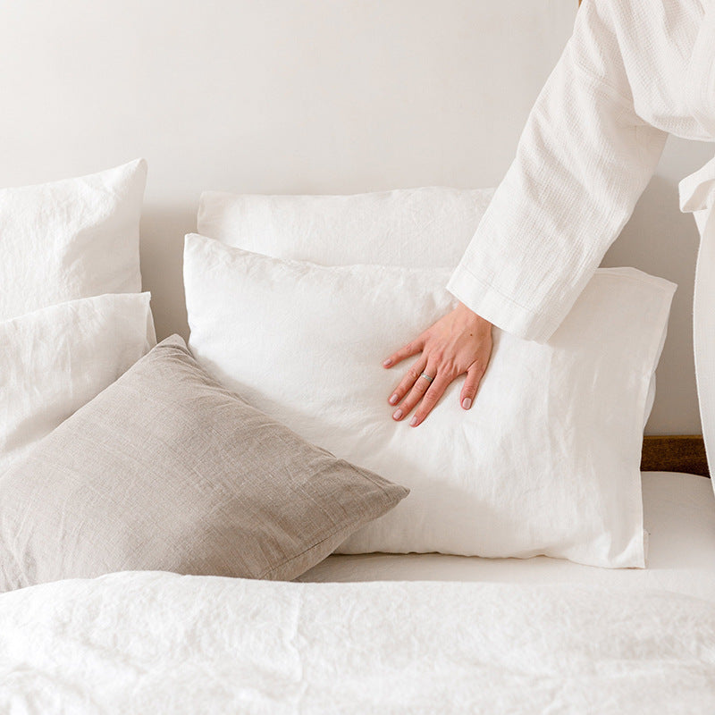 Heritage 100% Flax Linen Pillowcase Set