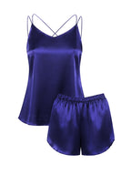 Jolie 16 Momme Mulberry Silk Camisole & Shorts Set