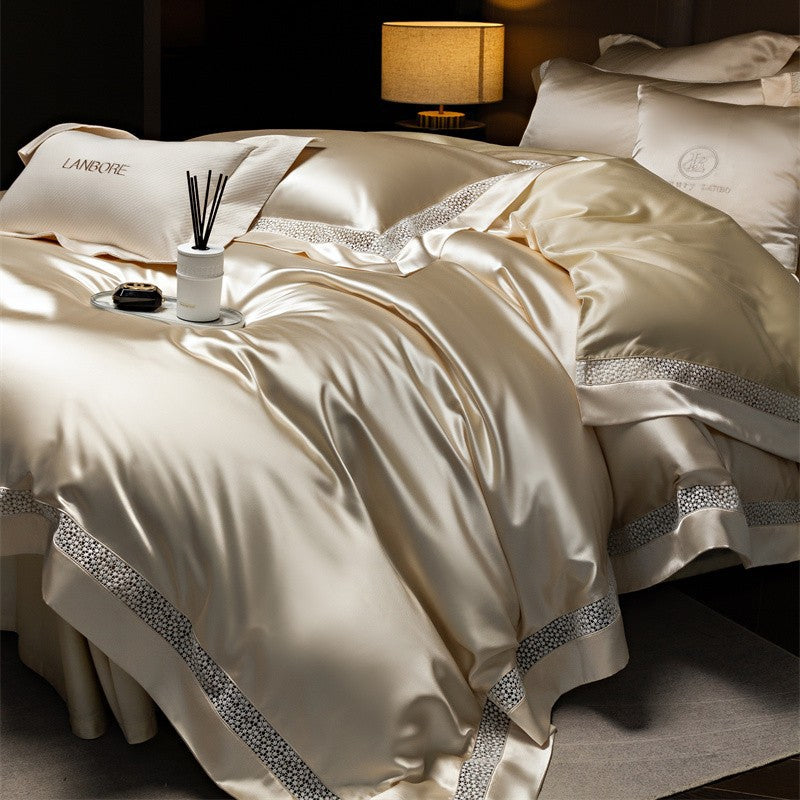 Aurelia Tencel-Cotton Four-Piece Bedding Set