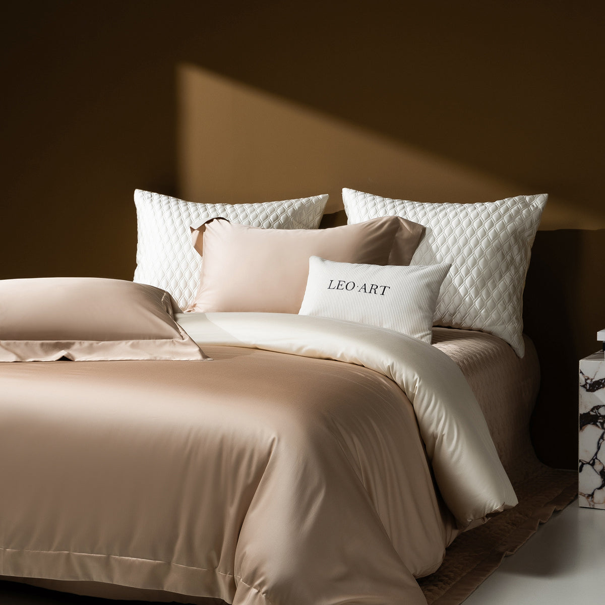 Léonie Tencel-Cotton Four-Piece Bedding Set