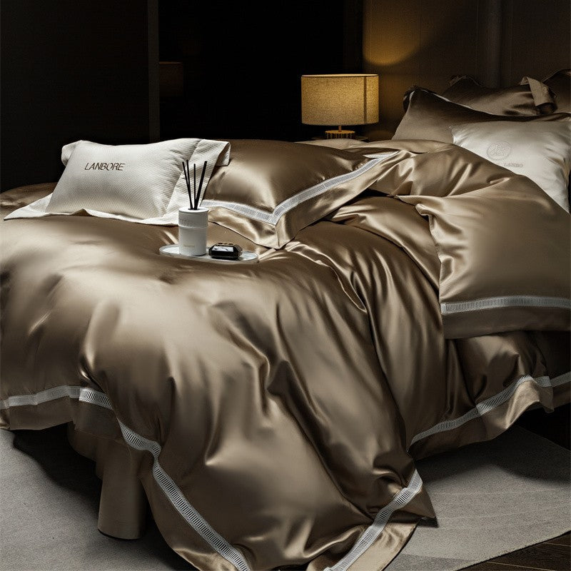 Aurelia Tencel-Cotton Four-Piece Bedding Set