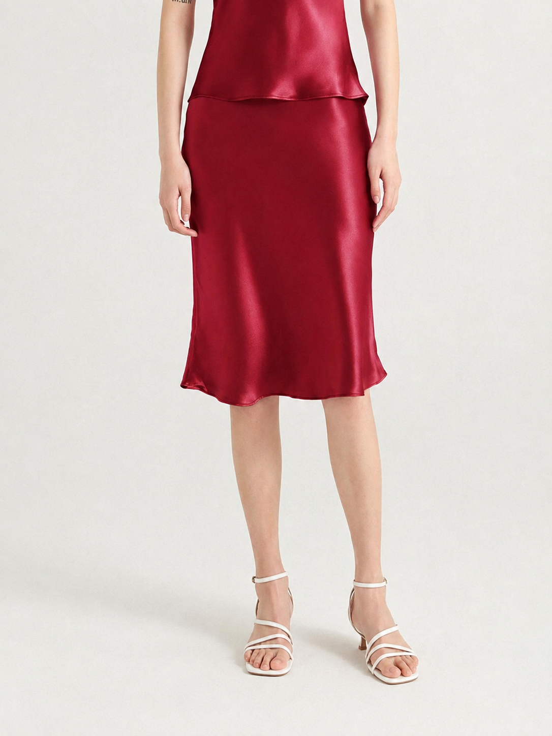 Noémie 22 Momme Mulberry Silk Mermaid Skirt