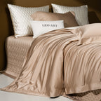 Léonie Tencel-Cotton Four-Piece Bedding Set