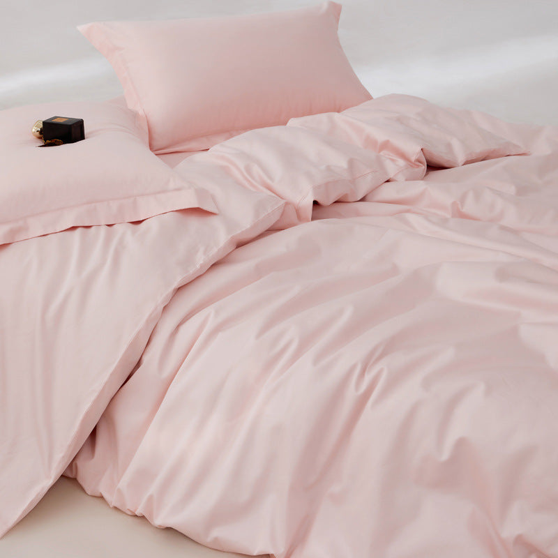Whisper 60s Sateen Long-Staple Cotton Four-Piece Bedding Set