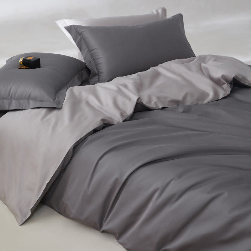Whisper 60s Sateen Long-Staple Cotton Four-Piece Bedding Set