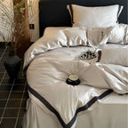 Noélie Tencel-Cotton Four-Piece Bedding Set