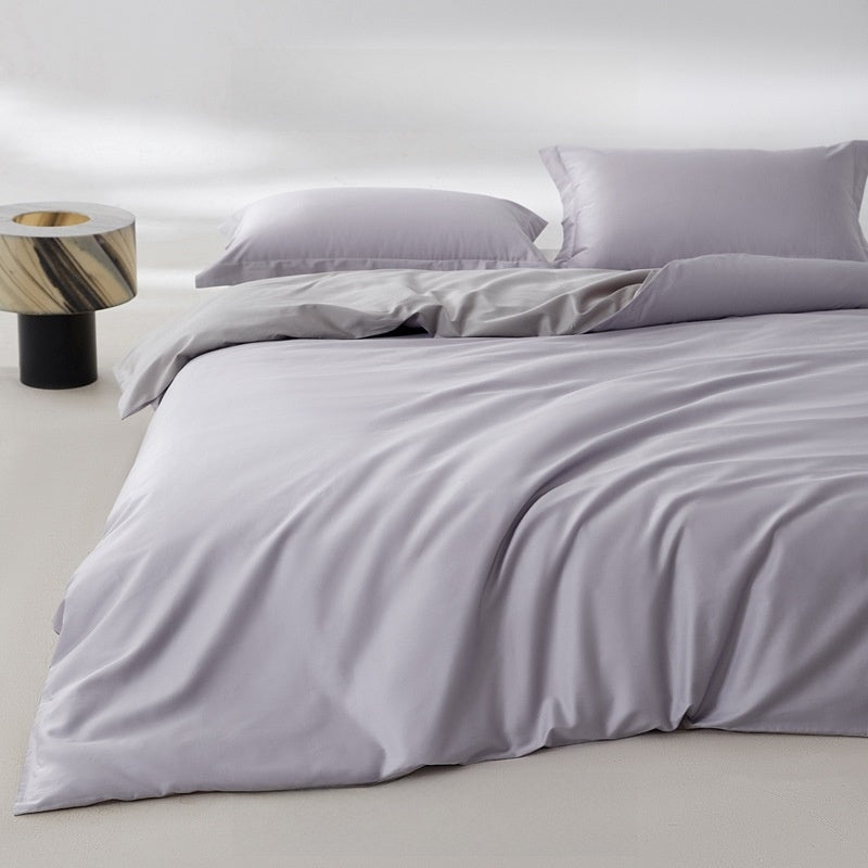 Whisper 60s Sateen Long-Staple Cotton Four-Piece Bedding Set