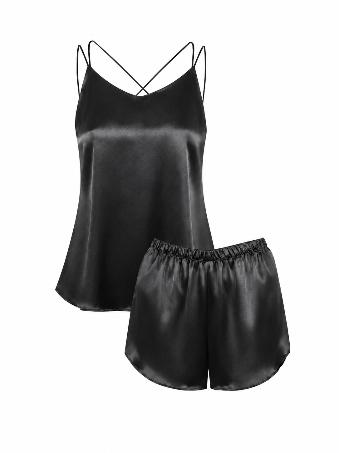 Jolie 16 Momme Mulberry Silk Camisole & Shorts Set