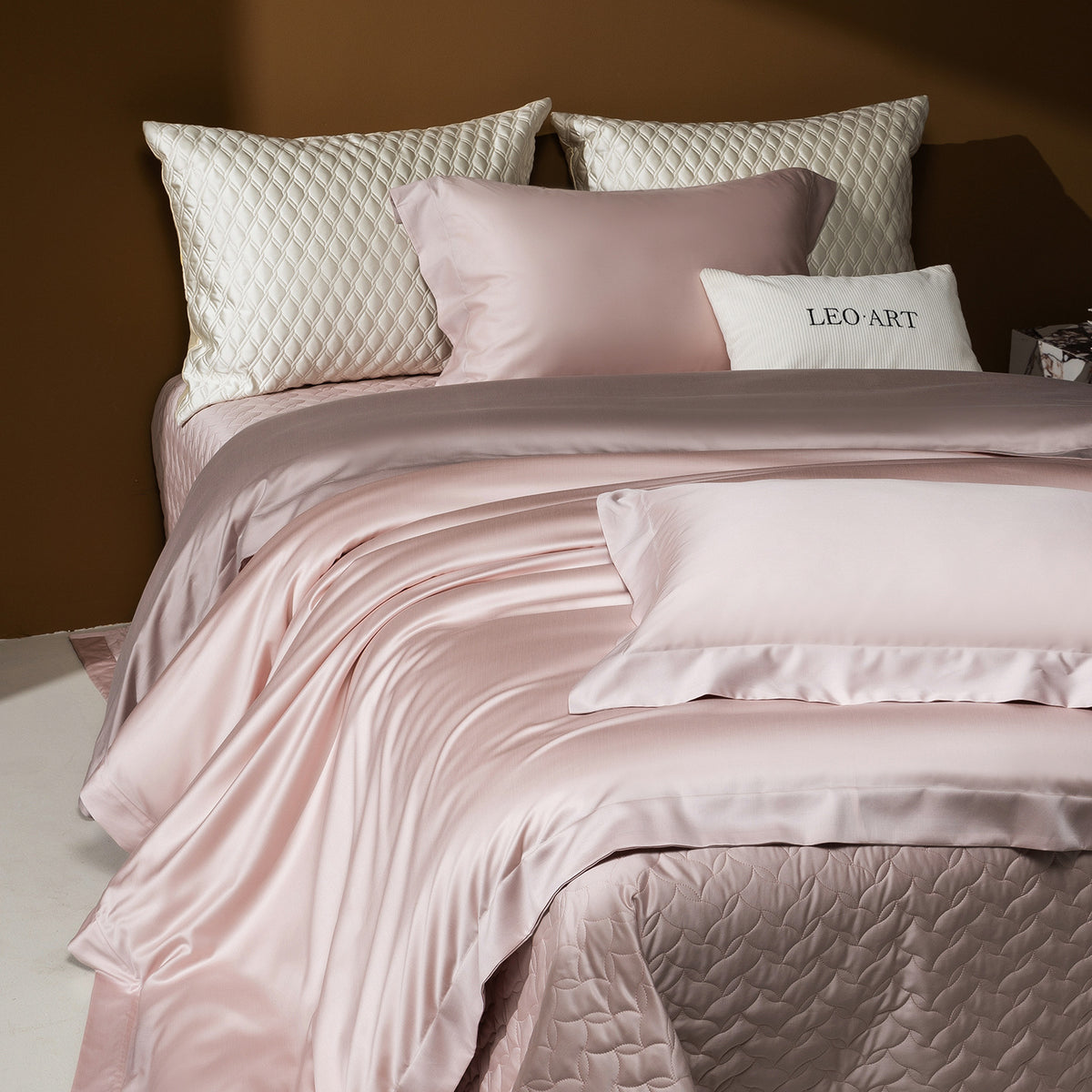 Léonie Tencel-Cotton Four-Piece Bedding Set