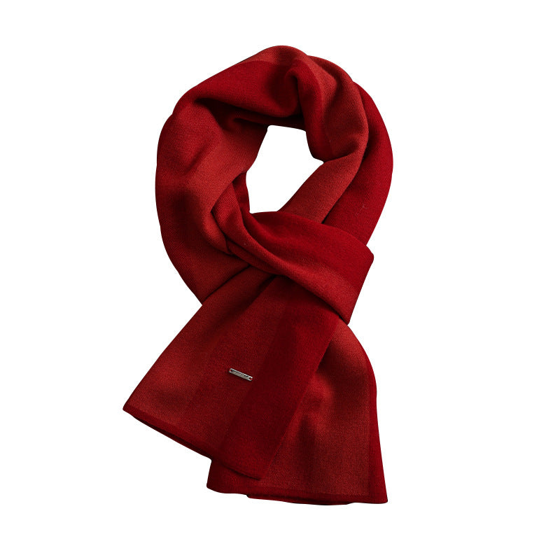LAGUR Striped Merino Wool Scarf