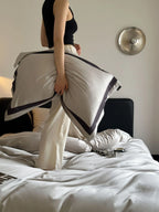 Noélie Tencel-Cotton Four-Piece Bedding Set