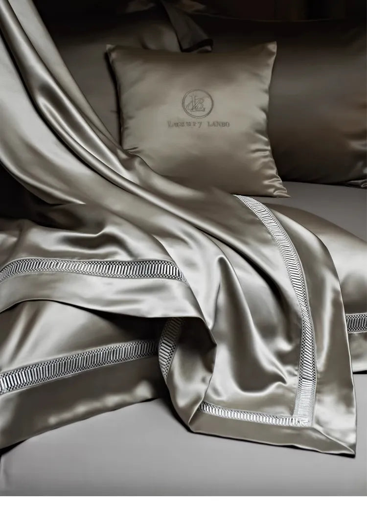 Aurelia Tencel-Cotton Four-Piece Bedding Set