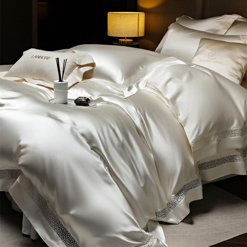 Aurelia Tencel-Cotton Four-Piece Bedding Set