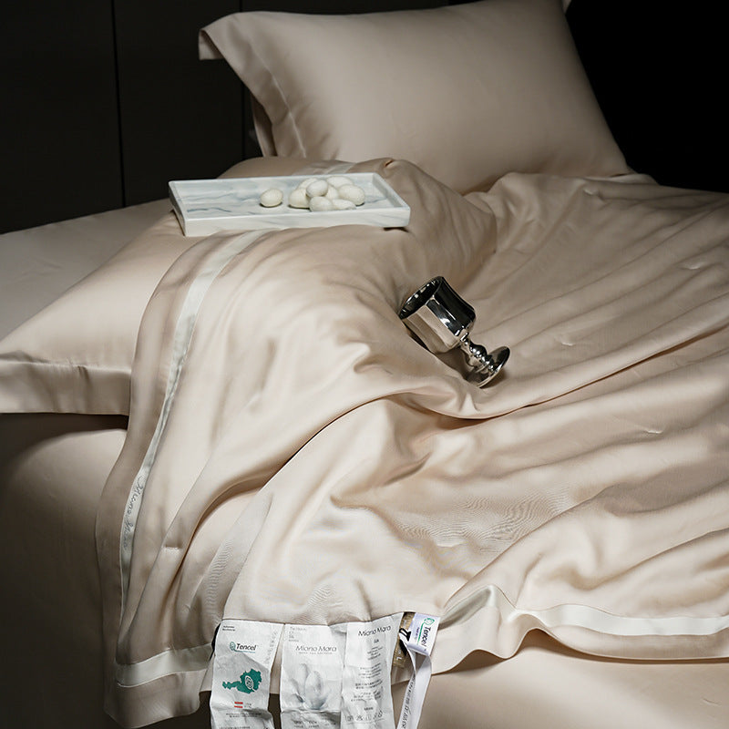 Florienne 60s Lyocell Summer Four-Piece Bedding Set