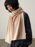 LAGUR Striped Merino Wool Scarf