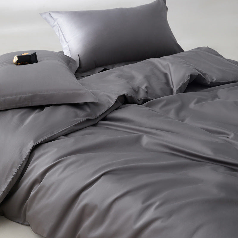 Whisper 60s Sateen Long-Staple Cotton Four-Piece Bedding Set