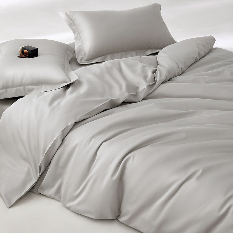Whisper 60s Sateen Long-Staple Cotton Four-Piece Bedding Set