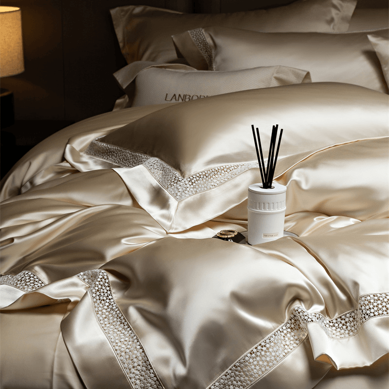 Aurelia Tencel-Cotton Four-Piece Bedding Set