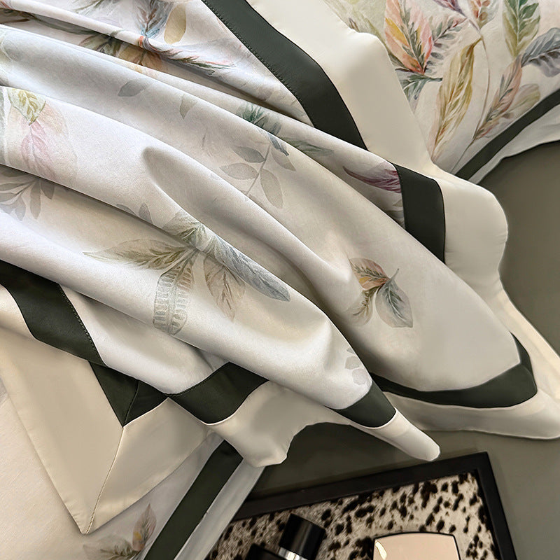 Elowen 100s Long-Staple Cotton Four-Piece Bedding Set