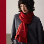 LAGUR Striped Merino Wool Scarf