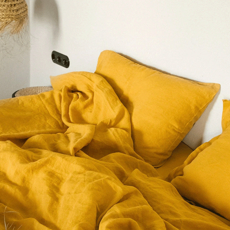 Heritage 100% Flax Linen Pillowcase Set